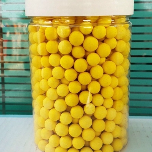 Tinh bột nghệ viên nhà làm