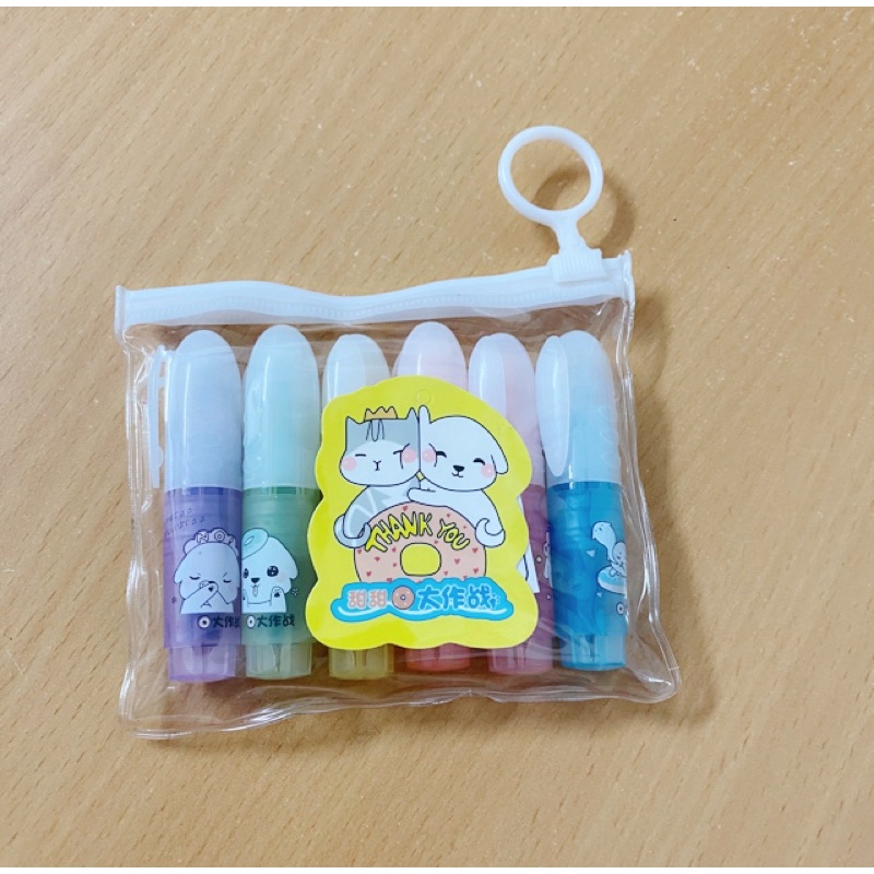 Set 3 bút nhớ dòng mini nhiều hình dễ thương