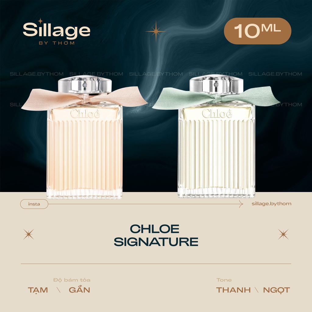 C H L O E SIGNATURE NATURELLE EDP | Mẫu thử nước hoa nữ