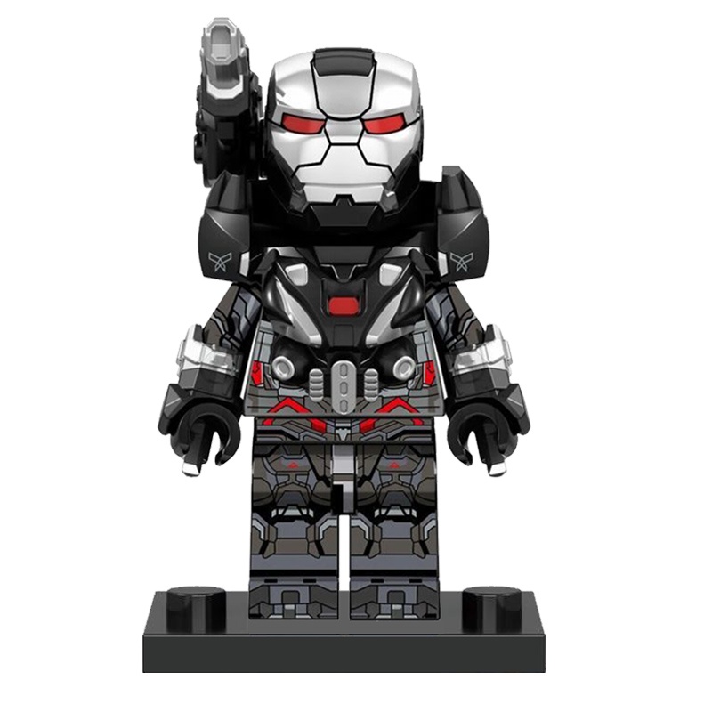 Mô Hình Đồ Chơi Lắp Ráp Nhân Vật Hawkeys War Machine Loki Mini