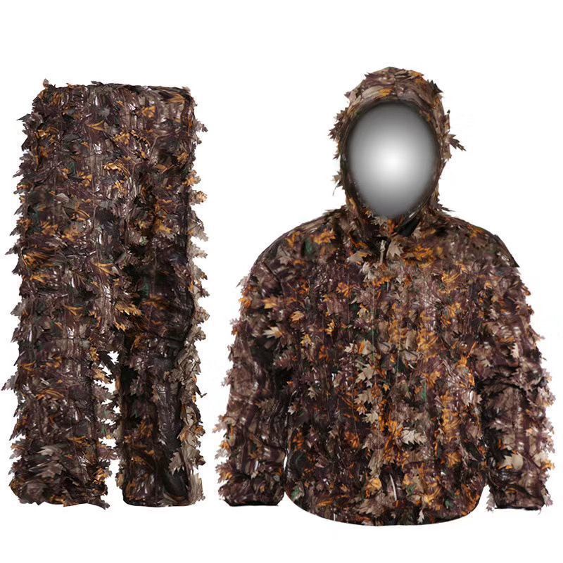 Áo Ngụy Trang Jedi Survival Lá Cây 3D Vô Hình Cho Đi Săn