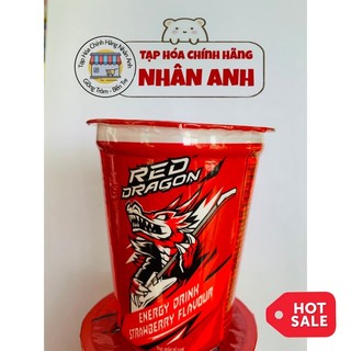 Nước Tăng Lực Rồng Đỏ Hương Dâu 240ml