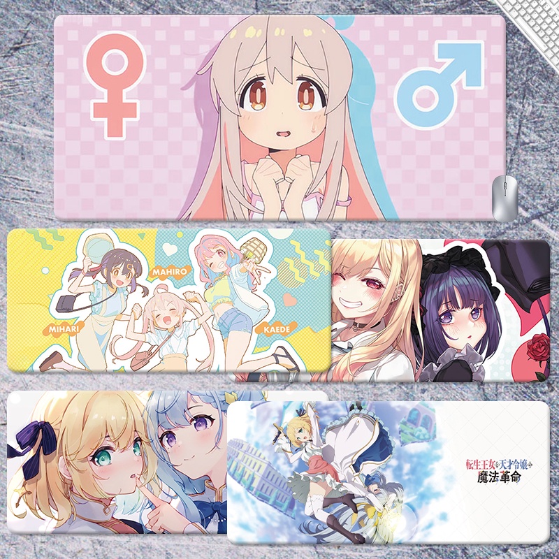 Oyama Mahiro mouse pad I'm Now Your Sister's new Anisphia Wynn Palettia table pad Euphyllia Magenta game My Dress-Up Darling computer pad Kitagawa Marin keyboard pad reincarnated princess and genius daughter's magical revolution anime