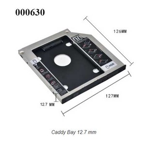 Caddy bay sata 9.5mm / 12.7mm sata 3.0