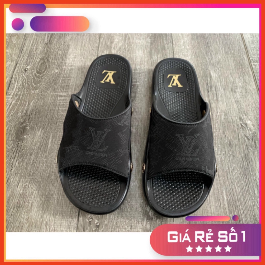 Dép LV quai ngang sục cao cấp - Dép Lê LV Cao Cấp Rẻ Nhất Shopeee Xmenshop Xmenshop3
