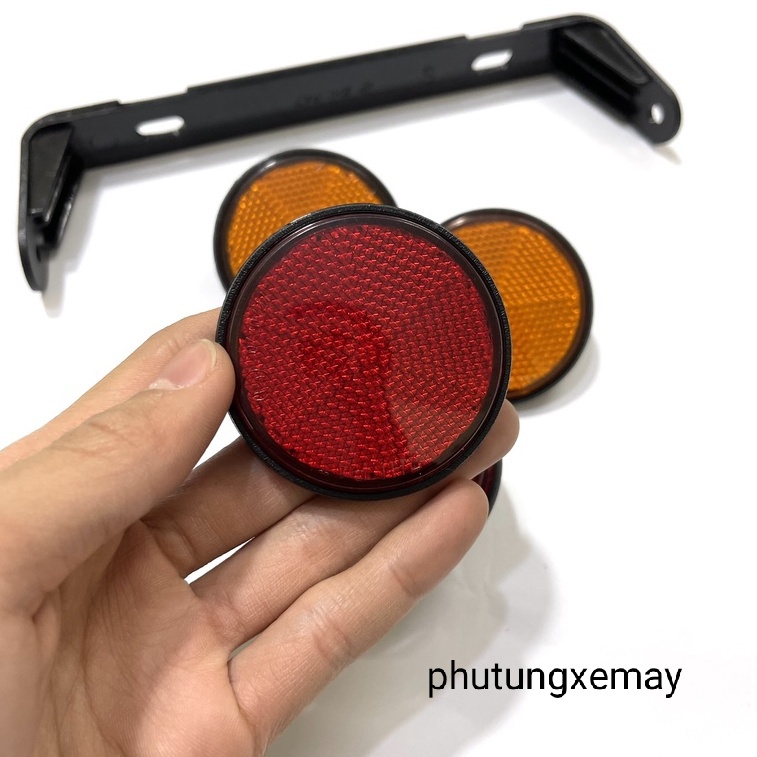 Mắt Mèo Phản Quang Full Ốc Pát Sau Cho Mọi Loại Xe Lắp Đặt Như Zin Ko Chế . phutungxemay