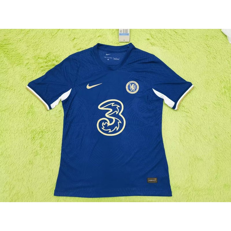 Áo Thun Bóng Đá Phiên Bản Chelsea Màu Xanh Dương Size 23 / 24