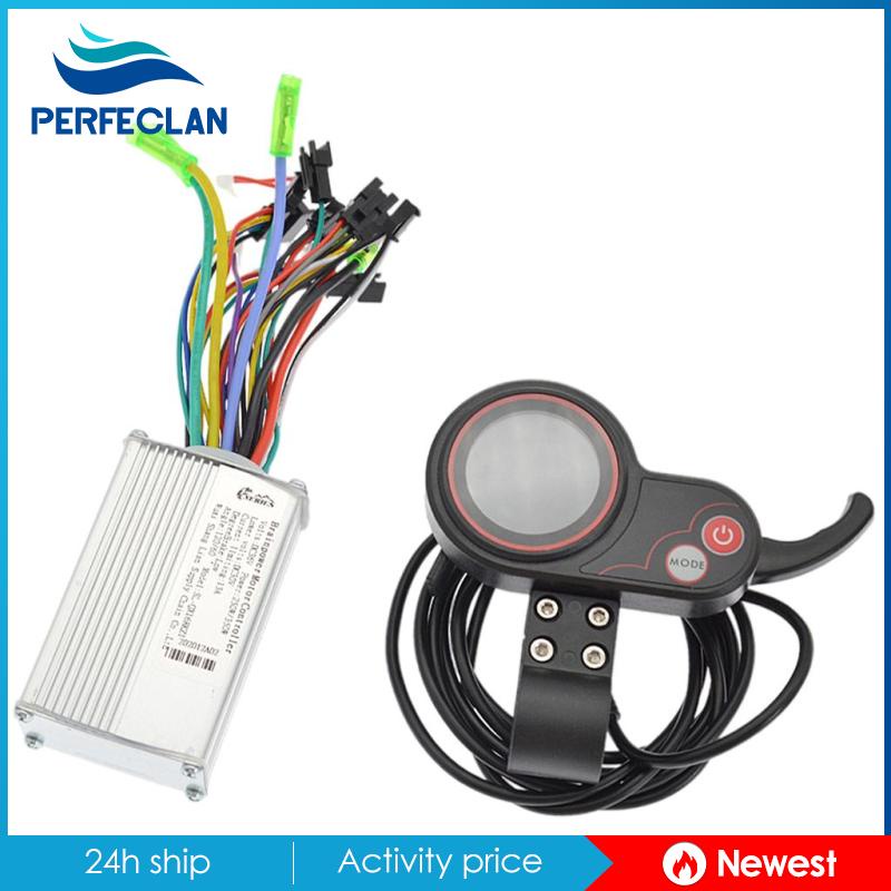 Bộ Điều Khiển Tốc Độ Động Cơ Không Chổi Than 36V-60V 350W Màn Hình LCD Cho Xe Đạp Điện