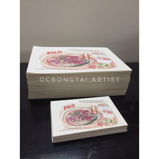 Postcard mini 8cm (Món Ăn Việt Nam)