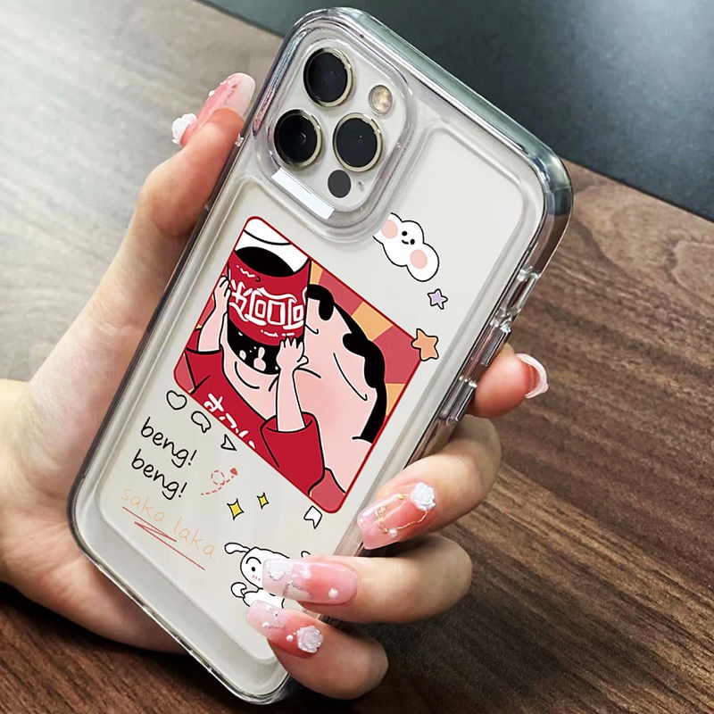 Ốp Điện Thoại Silicon TPU Mềm Trong Suốt Chống Sốc In Họa Tiết Dễ Thương Cho IPhone 14 11 13 12 Pro Max XS XR X 8 7 6S Plus