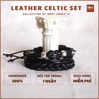 Vòng tay Dây Da Độc Lạ Chống Nước | Leather Style Minimal Unisex | Handmade 100% Miễn phí ship sửa đổi trả & Order riêng