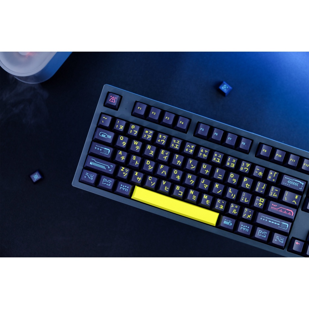 GMK Awakening Keycap, 130 Phím Keycaps PBT Cherry Profile DYE-SUB Cá Nhân Keycaps GMK Cho Bàn Phím Cơ