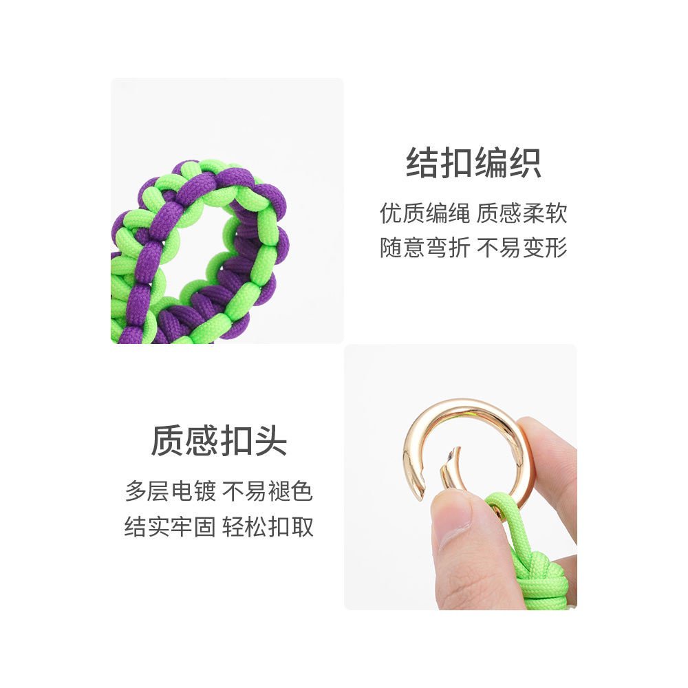 Dây Đeo Túi Xách mini Bện Sợi Nhiều Màu Sắc Phong Cách Cổ Điển Độc Đáo diy