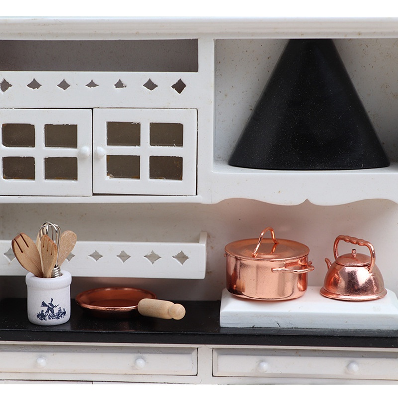 Giá Đỡ Muỗng / Dụng Cụ Nấu Ăn Mini Tỉ Lệ 1 / 12 Trang Trí Nhà Búp Bê