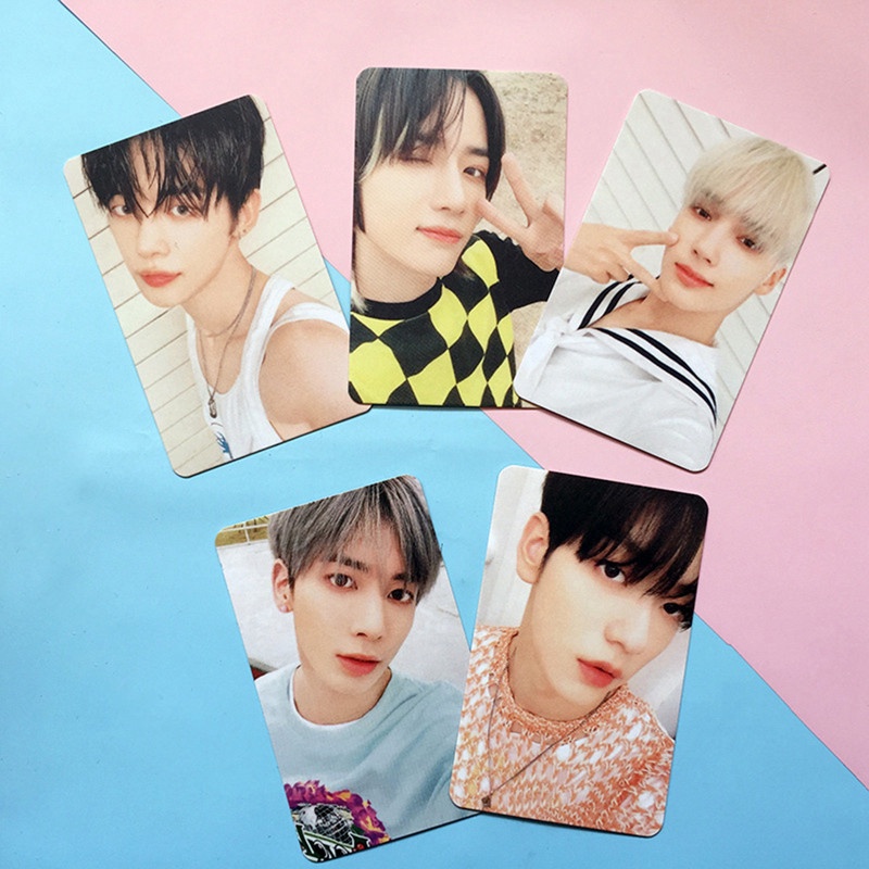 Set 5 Tấm Ảnh Lomo Card Nhóm Nhạc Kpop TXT The Chaos Chapter: FREEZE