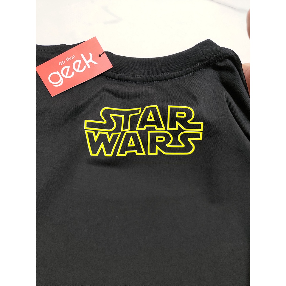 Áo thun in hình Star Wars - Father, 100% Cotton, siêu mịn