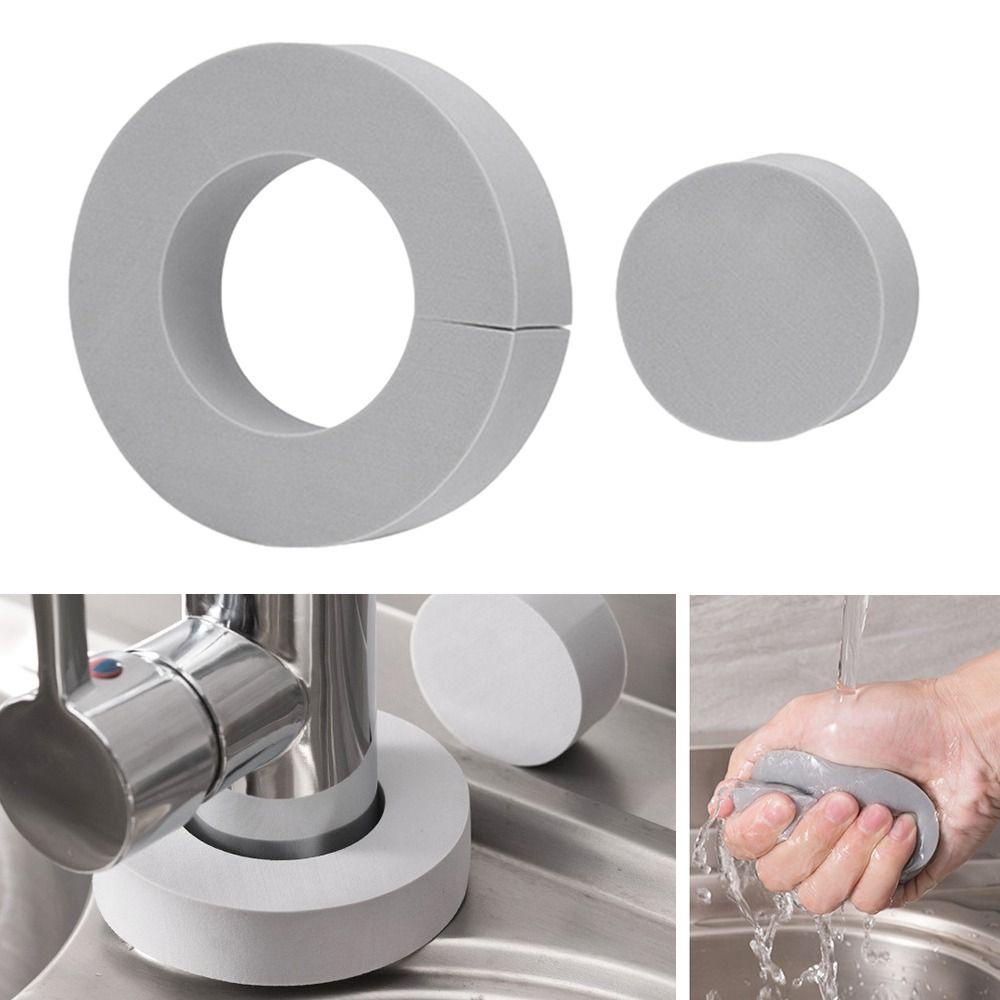 Bộ 2 Miếng Xốp Mềm Lau Chùi Vòi Nước Nhanh Khô Có Thể Tái Sử Dụng