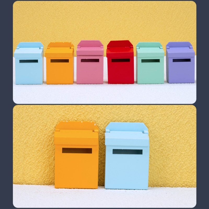 Hộp Thư 1 / 12 Ngăn Trang Trí Nhà Búp Bê