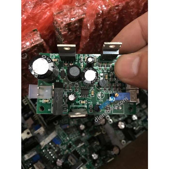 Mạch Nguồn AC-DC 5V 5.5V 6V 2A Dùng LM2596, 7806, IRF540