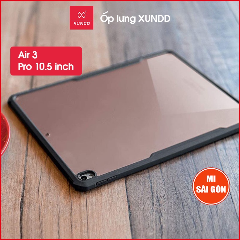 [Hỏa Tốc HCM] Ốp lưng XUNDD iPad Air 3 / iPad Pro 10.5 inch (BEETLE SERIES) Chống sốc, Mặt lưng trong