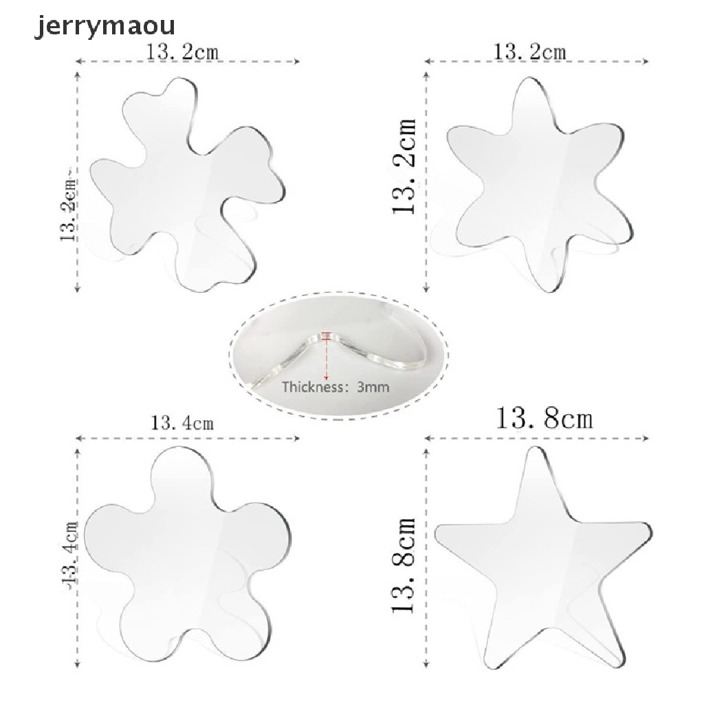 [JER] Thước Đo Cắt Bằng Acrylic Cao Cấp Đa Chức Năng Dùng Trong May Vá Gia Đình HBC