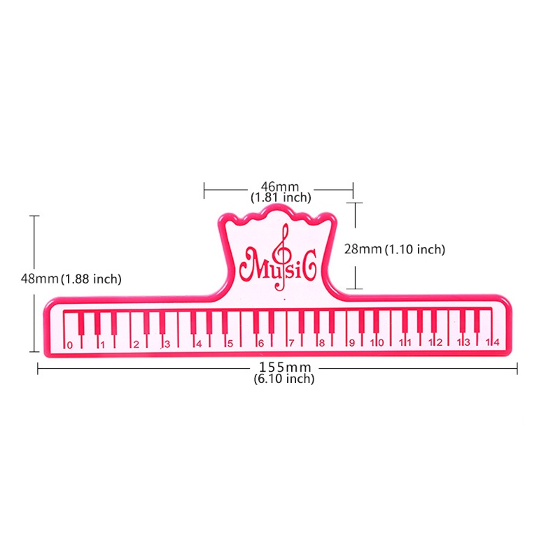 Kẹp Nhựa Dùng Để Giữ Bản Nhạc Piano
