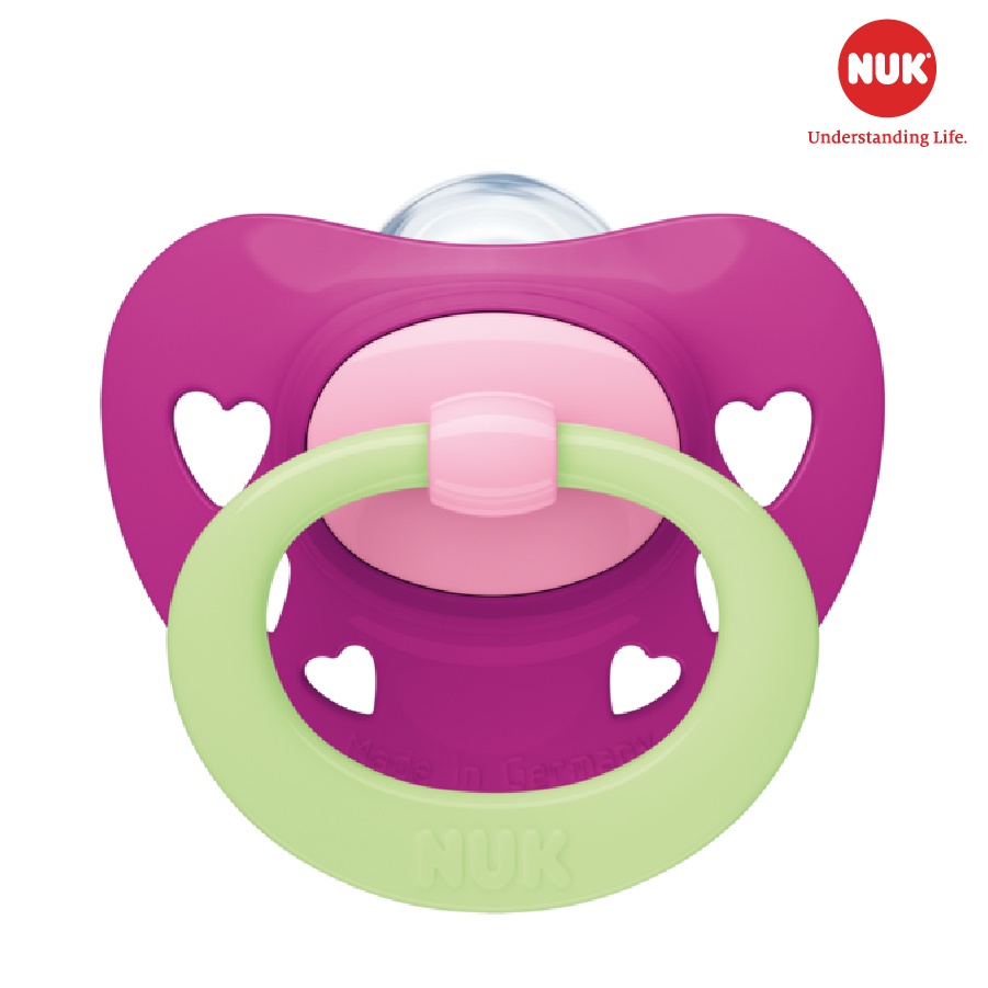 Bộ 2 ti giả NUK silicone ban đêm