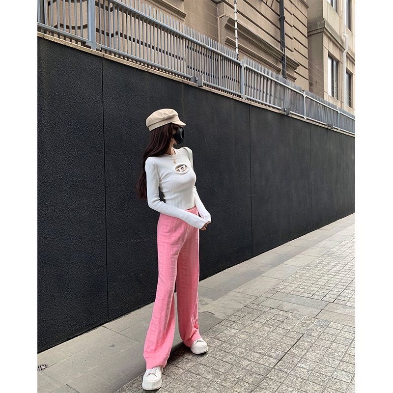 Áo Thun Gân Len Tăm Logo Diesel Đang Hot