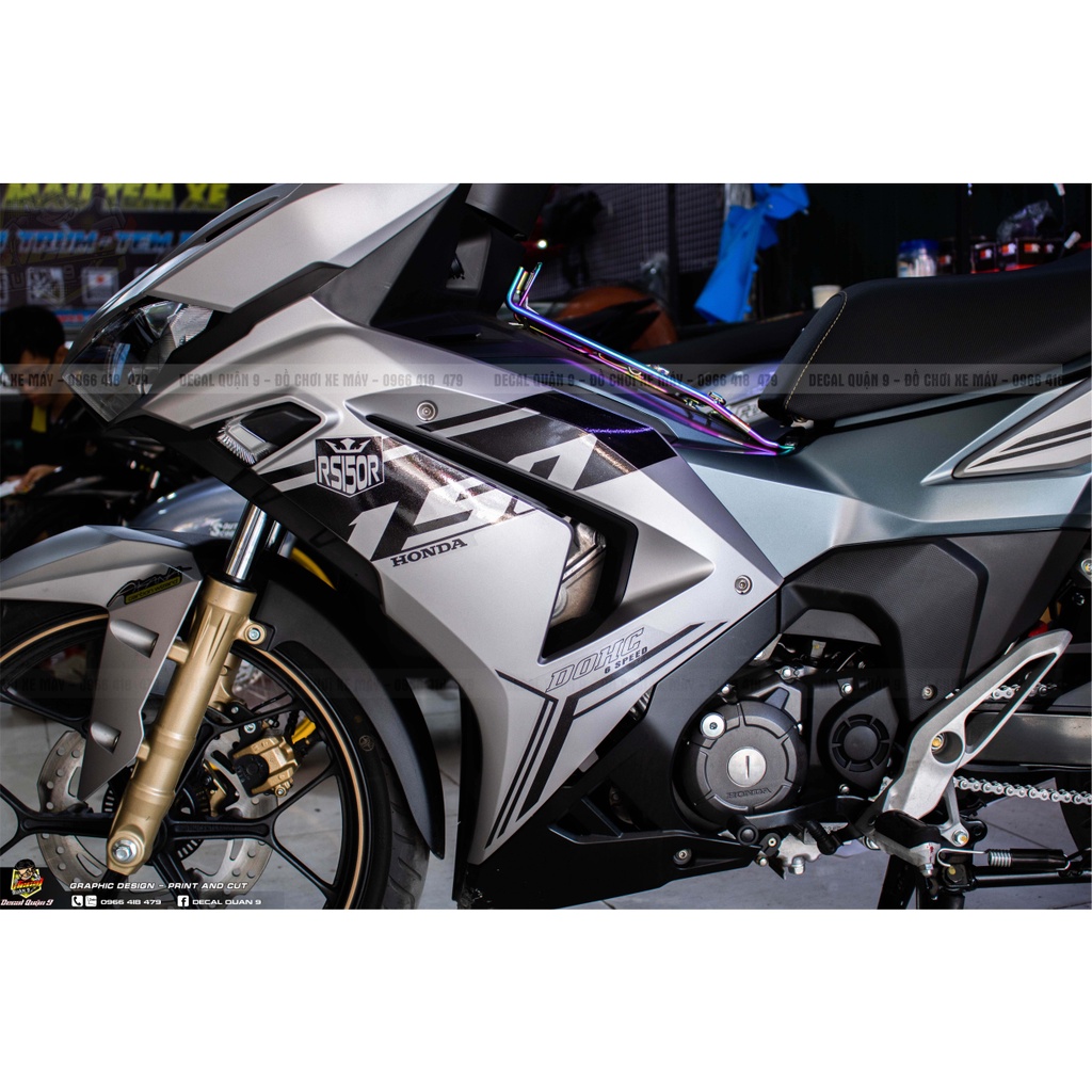 ĐƯỢC THIẾT KẾ TEM TRONG 3 lớp SIÊU ĐẸP,phù hợp màu xe