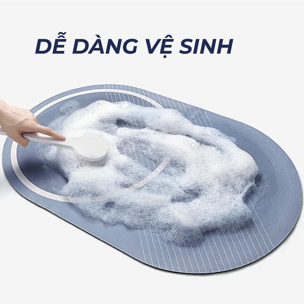 Thảm trải sàn 3d chống trượt cao cấp phối màu cho phòng khách và nhà tắm đế cao su giá rẻ