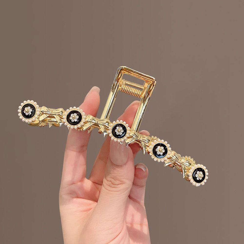 Kẹp Tóc Đuôi Ngựa Hình Hoa Tulip / Cá Mập Dễ Thương Phong Cách Hàn Quốc Cho Nữ