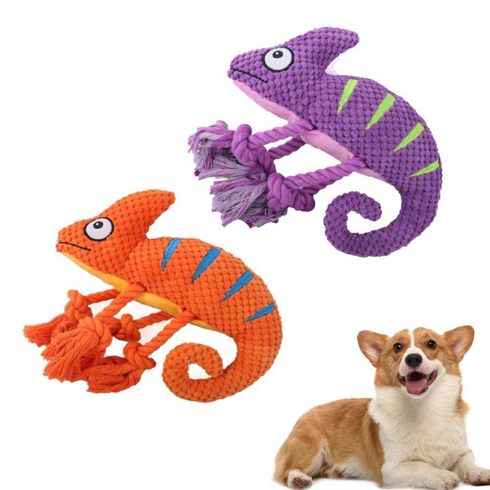 Norman Đồ Chơi Nhồi Bông Mềm Mại Chống Mài Mòn Có Dây Rút Cho Cún Cưng