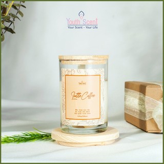 Nến thơm latte - hương café latte - ly 100ml
