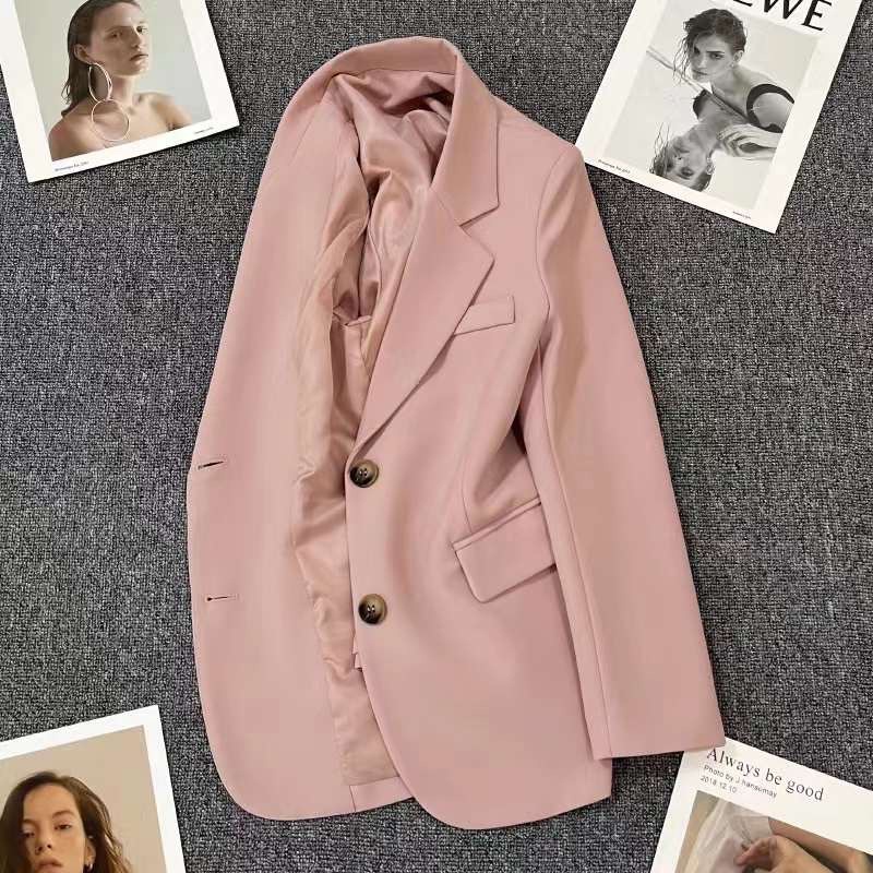 ( Ảnh thật ) 2288 Áo blazer basic 2 cúc