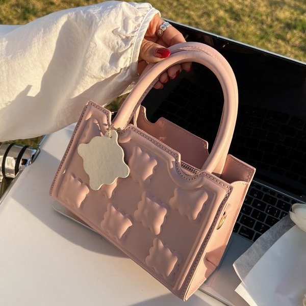 Túi Đeo Vai Hình Vuông Phong Cách Phương Tây Hàn Quốc Chất Lượng Cao Cho Nữ