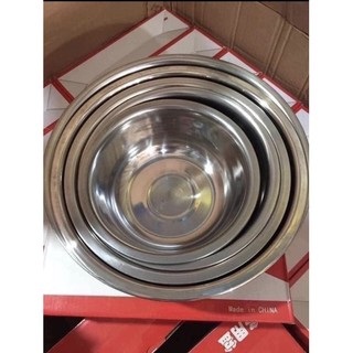 SET 5 MÓN RỔ VÀ CHẬU INOX