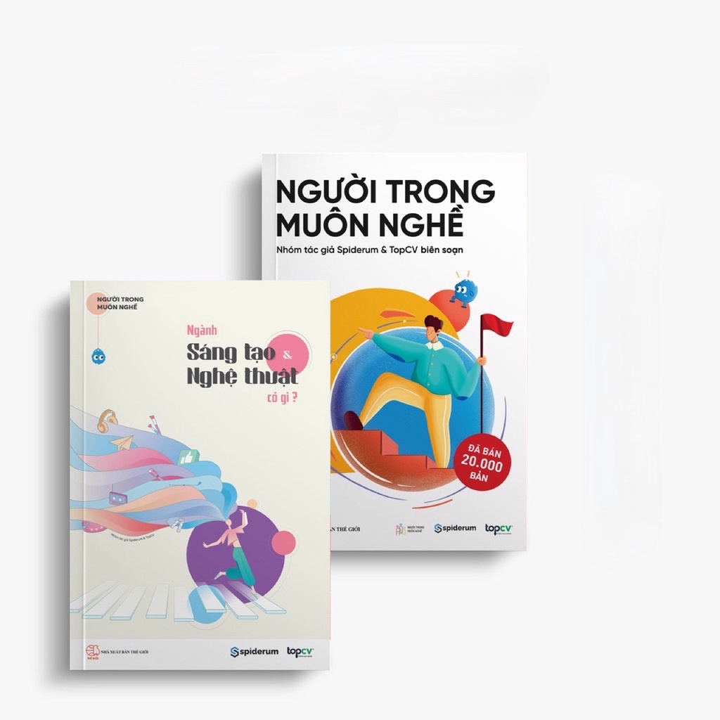 Sách - Combo "NTMN: Ngành Sáng tạo và Nghệ thuật có gì?" + "NTMN: Định hướng nghề nghiệp toàn diện"