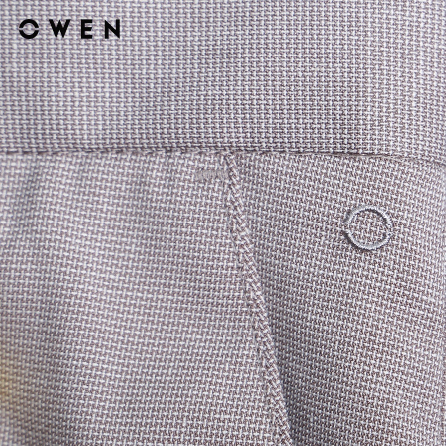 OWEN - Quần short Trendy màu Be - SW221318