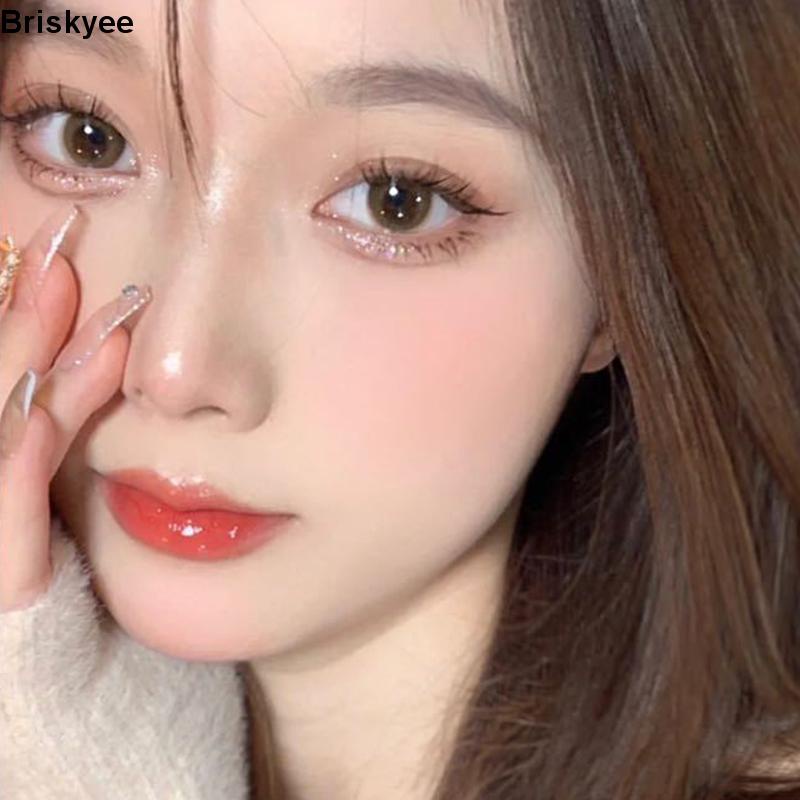 🎶Phấn Má Hồng Đơn Sắc Chống Nước Bắt Sáng Màu nude Long Lanh Quyến Rũ