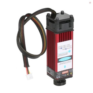 Mô đun laser 10w 450nm chạm khắc đầu laser độ chính xác cao có thể điều chỉnh độ chính xác cao cho máy khắc gỗ / da / acrylic