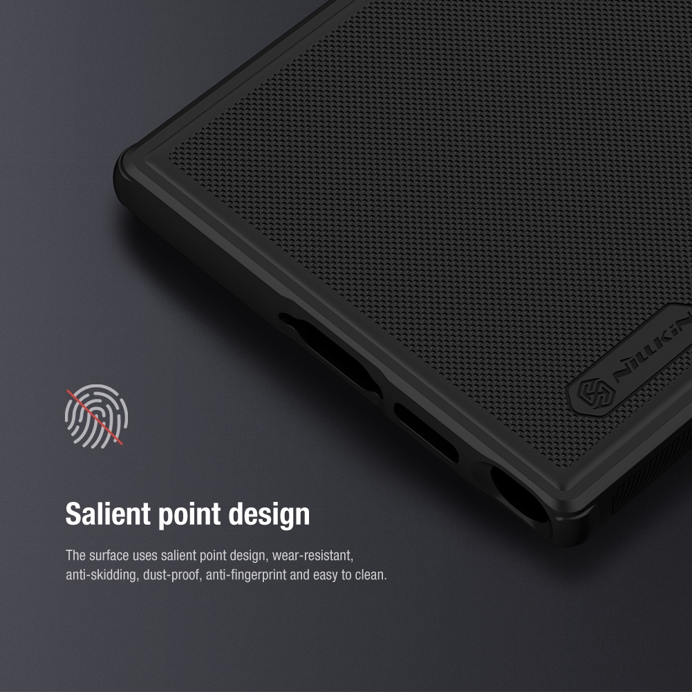 Ốp Điện Thoại Nillkin Bằng TPU + PC Siêu Mỏng Mặt Nhám Chống Sốc / Dấu Vân Tay Cho Samsung Galaxy S23 Ultra