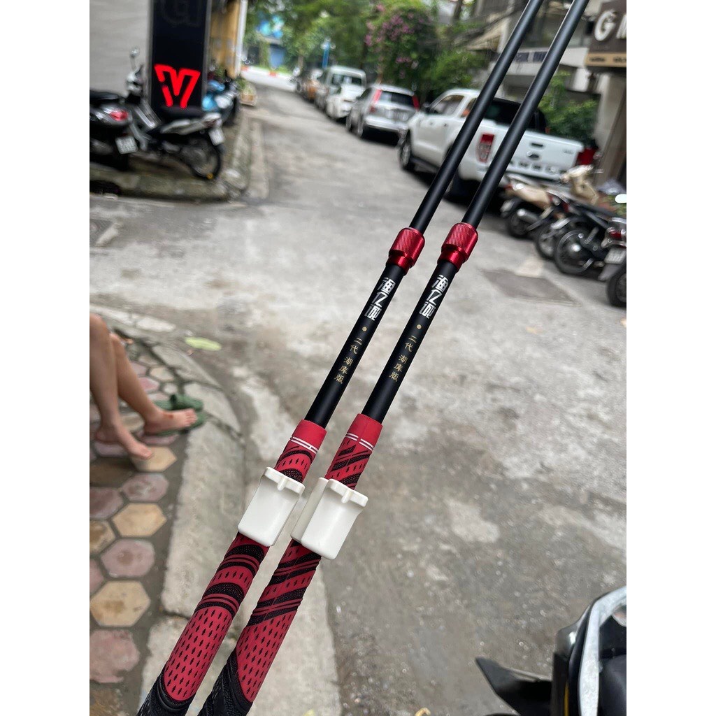 Gậy Vảy Trục Cao Cấp, Chuyên Dụng Vảy Trục Săn Hàng Dài 1m3 carbon - MP Fishing