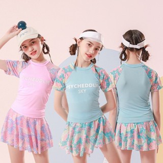 ĐỒ BƠI TRẺ EM PHONG CÁCH THỂ THAO DÀNH CHO BÉ GÁI từ 21kg đến 45kg - Mebena shop