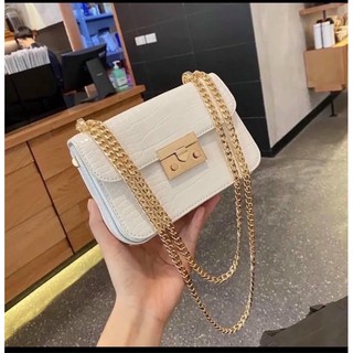 Túi xách miu rắn ba ngăn đeo chéo/ đeo vai