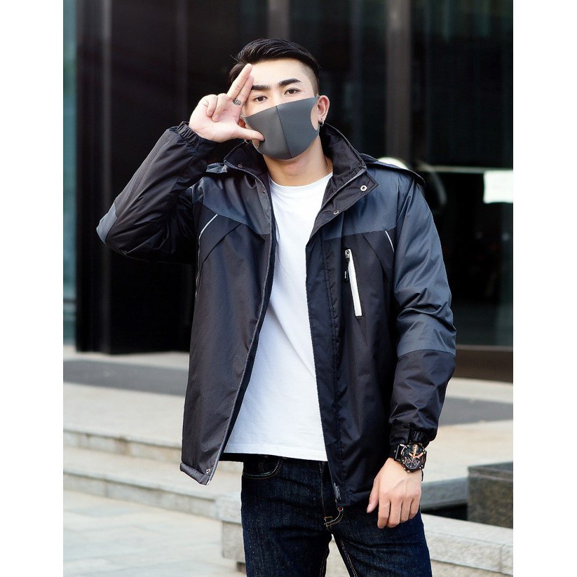 - Áo khoác nam nữ CHỐNG NƯỚC, 3 lớp, Lót Lông Cừu Siêu ẤM