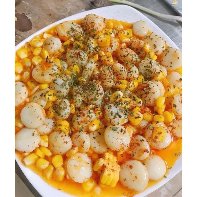 Cồi sò điệp Nhật to và giòn gói 500gr - Thực phẩm sạch cấp đông MeMonMi Food