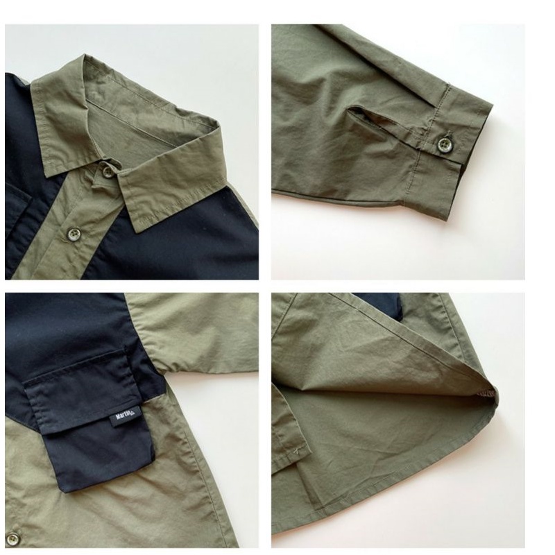 Áo Sơ Mi cho bé trai ,áo Dài Tay Thiết Kế Cá Tính Thời Trang Cho bé Trai 4 tuổi