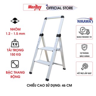Thang nhôm chữ A Nikawa NK-SL gấp gọn đa năng nhập khẩu Nhật Bản - bảo hành 18 tháng HN, giao hoả tốc HN