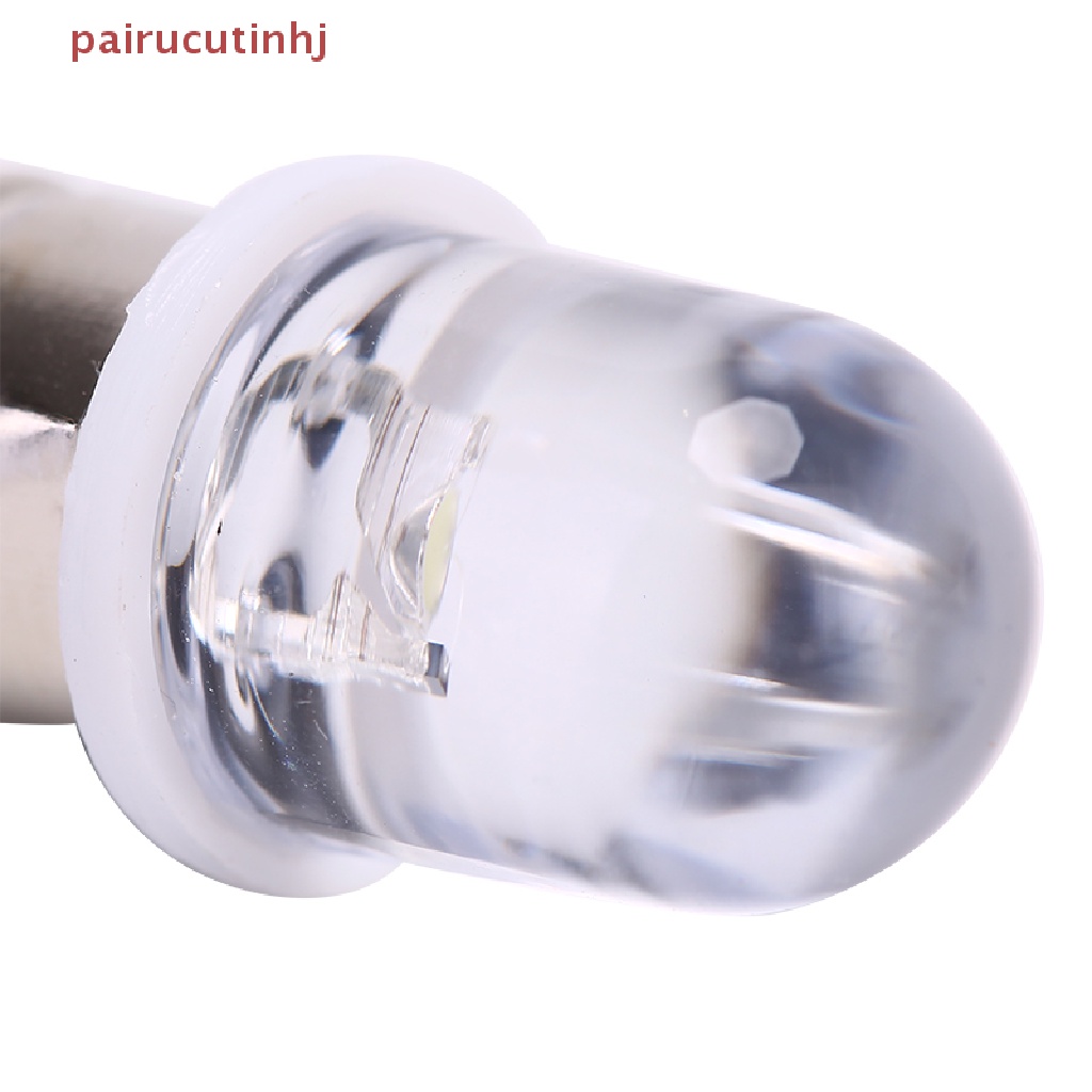 5 Bóng Đèn Led E10 DC 3V 4.5V Ánh Sáng Trắng Cao Cấp