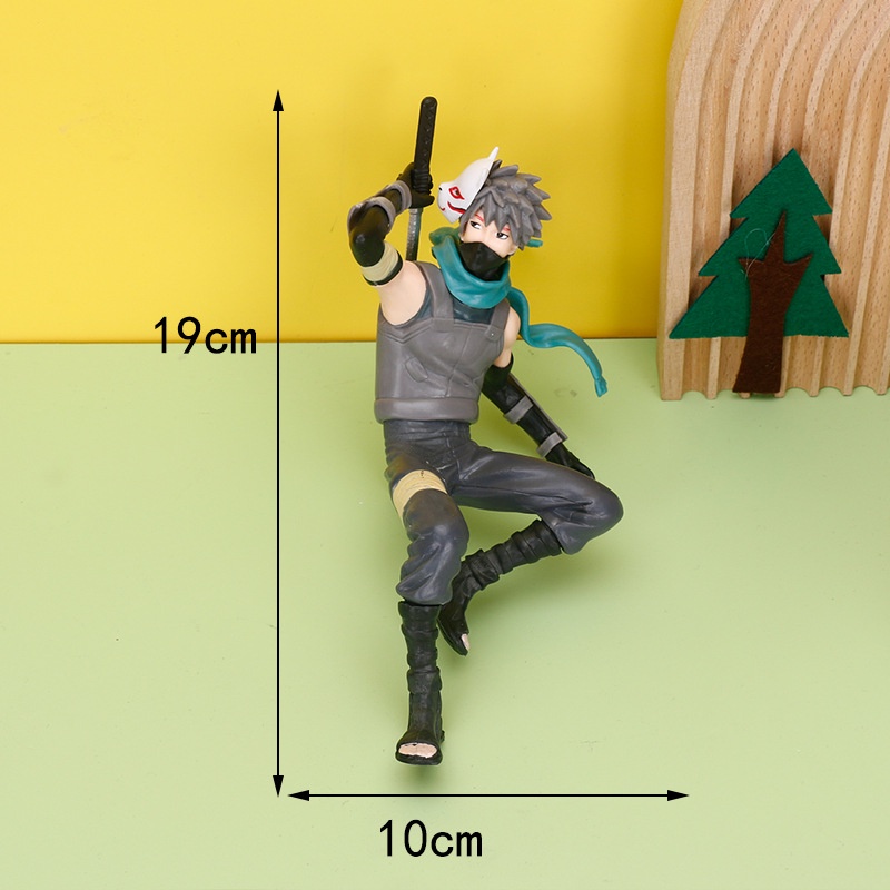 Mô Hình Đồ Chơi Nhân Vật Kakashi Trong Phim Hoạt Hình "Naruto" 19CM Bằng PVC